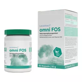 LACTOBACT omni FOS enteric-coated capsules, 60 pcs