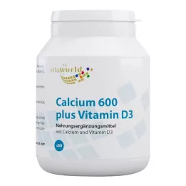 CALCIUM 600 plus D3 tablets, 60 pcs