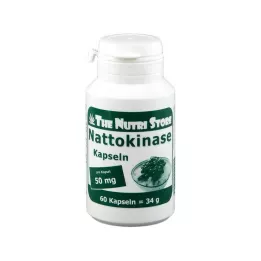 NATTOKINASE 50 mg capsules, 60 pcs