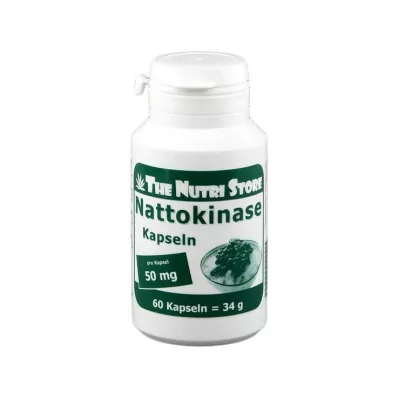 Nattokinase 50 mg capsules, 60 pcs Nattokinase 50 mg capsules, 60 pcs