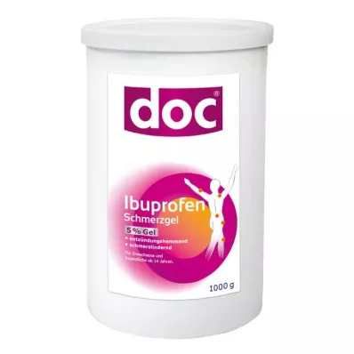 DOC IBUPROFEN Pain gel 5% dispenser cartridge, 1 kg