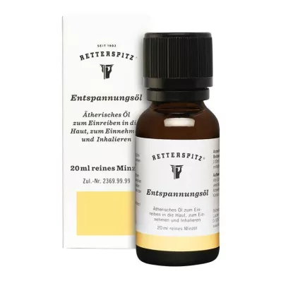 RETTERSPITZ Relaxation oil, 20 ml RETTERSPITZ Relaxation oil, 20 ml