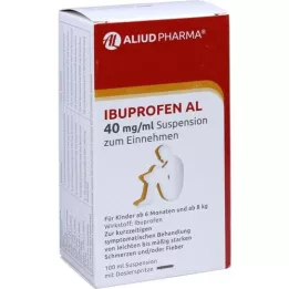 IBUPROFEN AL 40 mg/ml Oral suspension, 100 ml