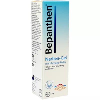 BEPANTHEN Scar gel with massage roller, 20 g