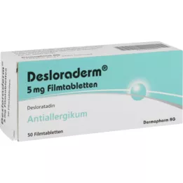 DESLORADERM 5 mg film-coated tablets, 50 pcs