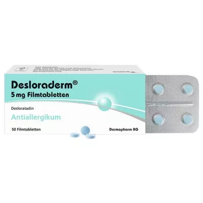 DESLORADERM 5 mg film-coated tablets, 50 pcs DESLORADERM 5 mg film-coated tablets, 50 pcs