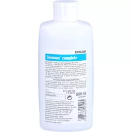 SKINMAN complete hand disinfection dispenser bottle, 500 ml