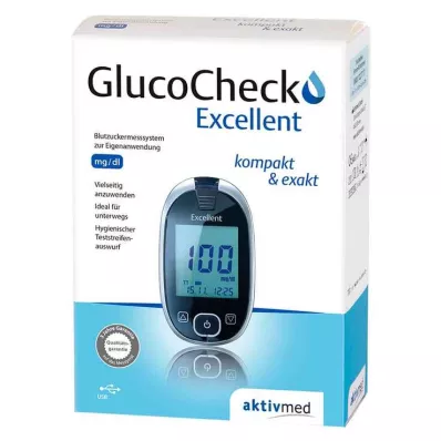 Gluco Check Excellent blood sugar measuring set mg / dl, 1 pc
