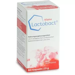 LACTOBACT 60plus enteric-coated capsules, 60 pcs