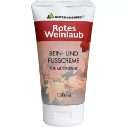 ALPENCOSMED Red vine leaf leg and foot cream, 150 ml