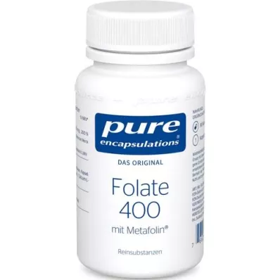 PURE ENCAPSULATIONS Folate 400 Capsules, 90 Capsules