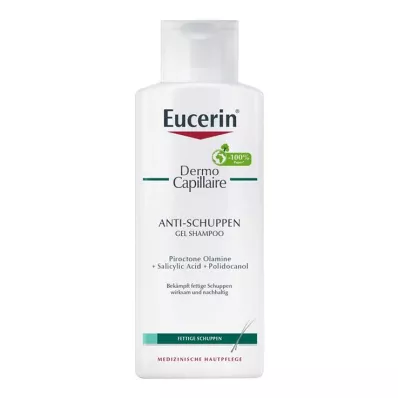 Eucerin DermoCapillaire Anti-Dandruff Gel Shampoo, 250 ml Eucerin DermoCapillaire Anti-Dandruff Gel Shampoo, 250 ml