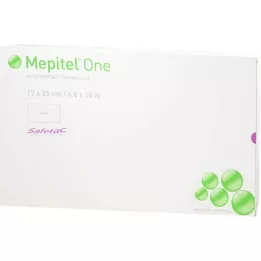 MEPITEL One 17x25 cm silicone mesh bandage, 5 pcs