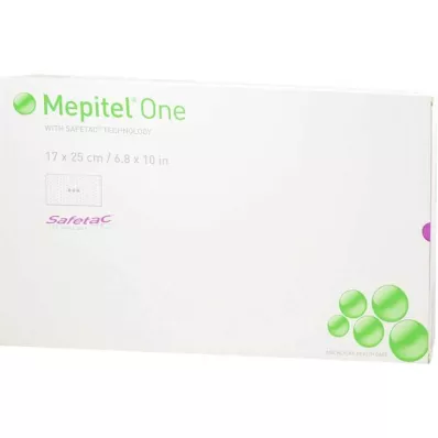 MEPITEL One 17x25 cm silicone mesh bandage, 5 pcs