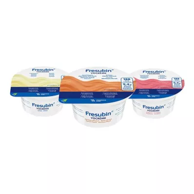 FRESUBIN YOcreme mixed box, 24X125 g