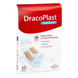 DRACOPLAST waterproof plaster strips, assorted, 20 pcs