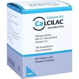 CALCILAC Chewable tablets, 100 pcs