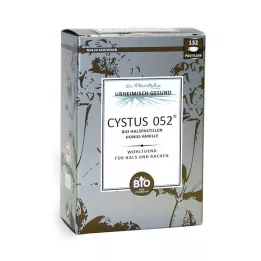 CYSTUS 052 Organic throat lozenges honey vanilla, 132 pcs