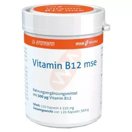 VITAMIN B12 MSE capsules, 120 pcs