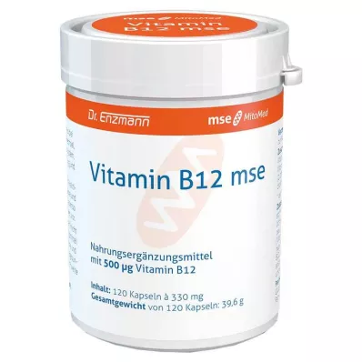 Vitamin B12 Mse capsules, 120 pcs