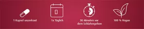 Instructions for use for Melatonin 1 mg capsules, 50 pcs - 2