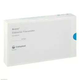 BRAVA Elastic fixation strip, curved, 20 pcs