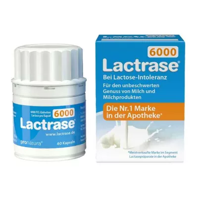 LACTRASE 6,000 FCC capsules, 60 pcs LACTRASE 6,000 FCC capsules, 60 pcs