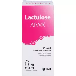 LACTULOSE AIWA 670 mg/ml Oral solution, 200 ml