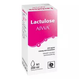 Lactulose AIWA 670 mg/ml oral solution, 200 ml