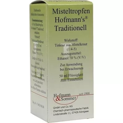 MISTEL-TROPFEN Hofmanns traditional, 50 ml