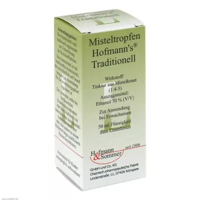 MISTEL-TROPFEN Hofmanns traditional, 50 ml MISTEL-TROPFEN Hofmanns traditional, 50 ml