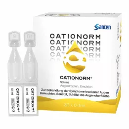 CATIONORM® SD single dose pipettes, 30X0.4 ml