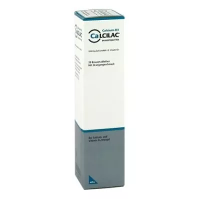 CALCILAC Effervescent tablets, 20 pcs CALCILAC Effervescent tablets, 20 pcs