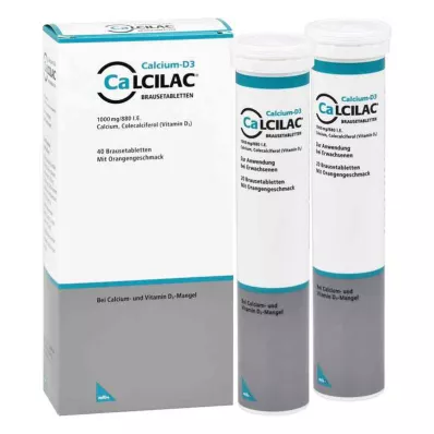 CALCILAC Effervescent tablets, 40 pcs CALCILAC Effervescent tablets, 40 pcs