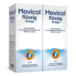 MOVICOL liquid orange, 2X500 ml