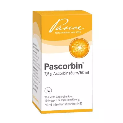 Pascorbin injection solution, 20X50 ml Pascorbin injection solution, 20X50 ml