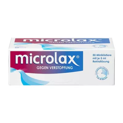 MICROLAX Rectal solution enemas, 50X5 ml MICROLAX Rectal solution enemas, 50X5 ml
