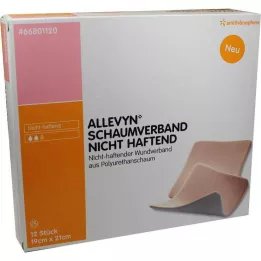 Allevyn foam dressing 19x21 cm non-adhesive, 12 pcs