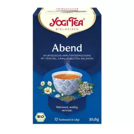 YOGI TEA Evening Tea Organic Filter Bag, 17X1.8 g