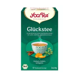 YOGI TEA Lucky Tea Organic Filter Bag, 17X1.8 g