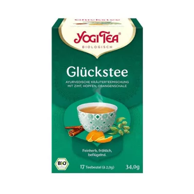 Yogi Tea Organic Lucky Tea, 17X1.8 g
