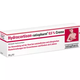 HYDROCORTISON-ratiopharm 0.5% cream, 30 g