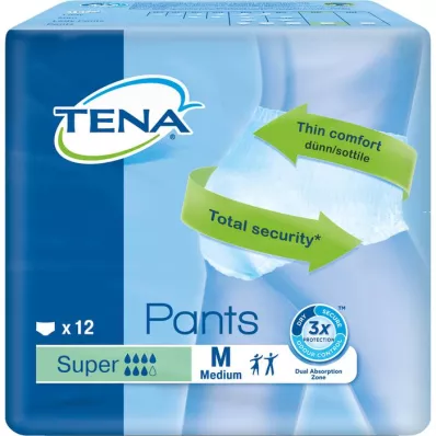 TENA PANTS super M ConfioFit disposable pants, 12 pcs