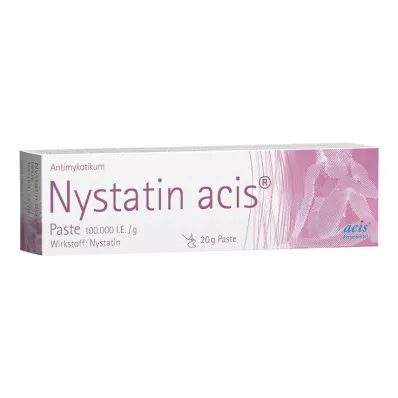 Nystatin acis paste, 20 g Nystatin acis paste, 20 g