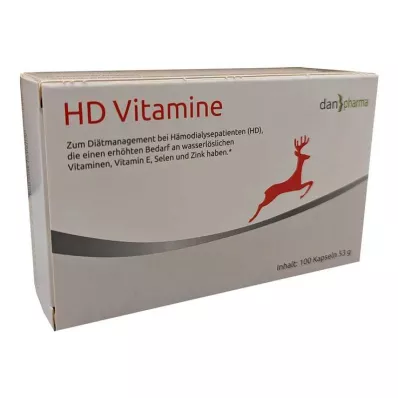 HD Vitamins Capsules, 100 Capsules