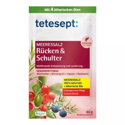 Tetesept Sea Salt Back & Shoulder (80 g) Tetesept Sea Salt Back & Shoulder (80 g)