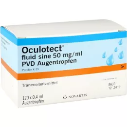 OCULOTECT fluid sine PVD eye drops, 120X0.4 ml