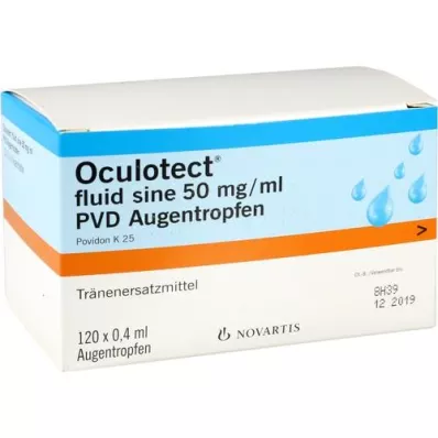 OCULOTECT fluid sine PVD eye drops, 120X0.4 ml