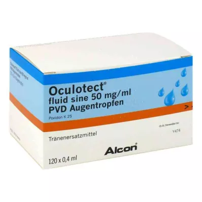 OCULOTECT fluid sine PVD eye drops, 120X0.4 ml