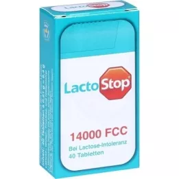 LACTOSTOP 14,000 FCC Tablets dispenser, 40 pcs